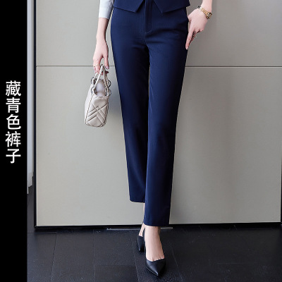高端职业西装套装女春秋新款气质时尚空姐制服酒店前台工作服工装
