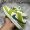 Green Apple - thick tongue + air cushion + friction and rattling sound