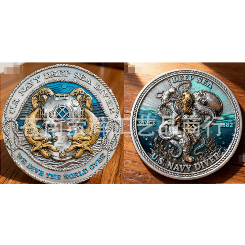 Nuevos productos transfronterizos monedas conmemorativas Spot Wholesale Link09