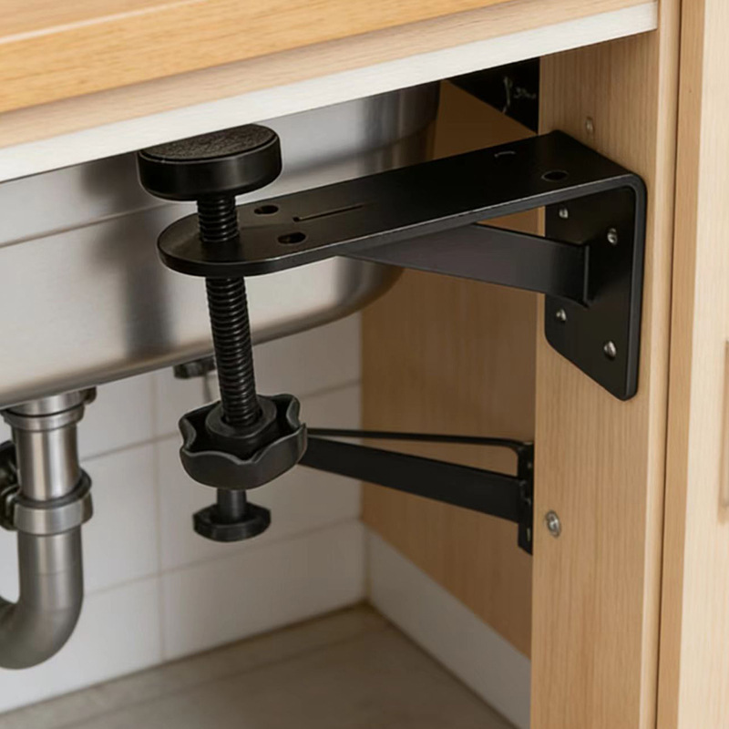 Undercounter Sink Repair Kit Kitchen Bracket Narrow Undercounter Cabinet Sink Adapter Metal Base