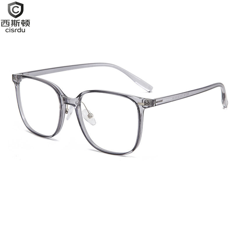 New fashion eyeglass frames, ultra-light TR90, blue light blocking, plain large frame eyeglass frames, prescription glasses, flat lenses wholesale New fashion eyeglass frames, ultra-light TR90, blue light blocking, plain large frame eyeglass frames, prescription glasses, flat lenses wholesale