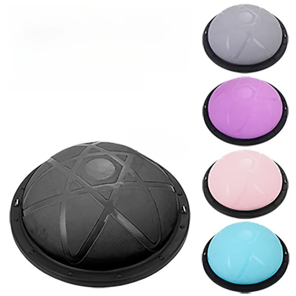 Wave speed ball semicircle foot balance ball training Pilates thickened explosion-proof yoga ball Fitness Core weight loss equipment