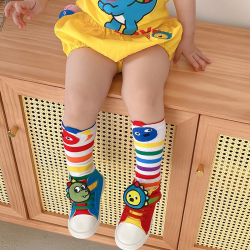 Children's Spring and Autumn Sports Shoes Dinosaur Shoes for Kids Baby Learning to Walk Shoes Soft Sole Baby Shoes Sports Shoes for Girls and Boys