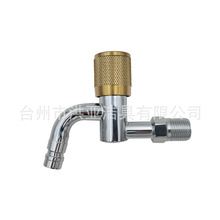 高端不锈钢电镀洗衣机水龙头家用4分加长拖把池快接大流量水嘴