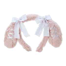 工厂直供新款麦乐迪头箍库洛米头箍现货供应粉色网纱边