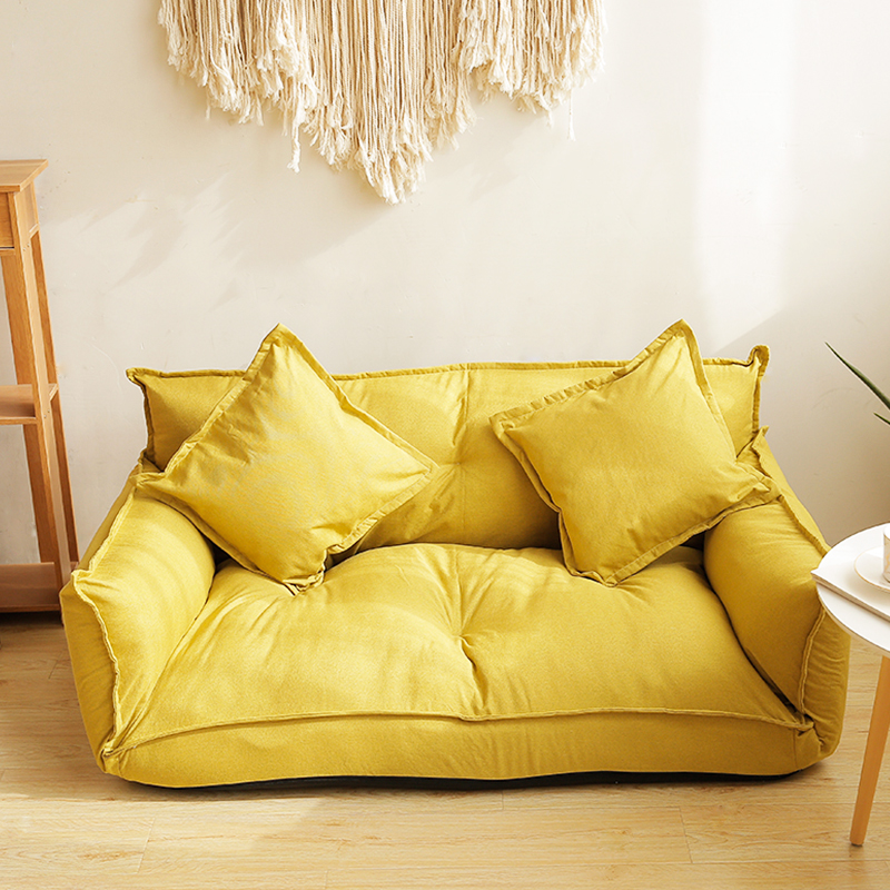 Japanese-Style Lazy Sofa Double Tatami Sofa Bed Soft Bedroom Small Apartment Sofa Stackable Multifunctional Creative