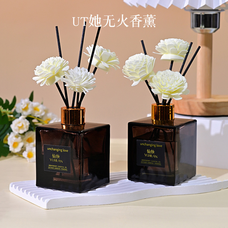 UT 彼女無火アロマセラピー植物エッセンシャルオイルアロマセラピー家庭用寝室ハイエンドフレグランス装飾品トイレ芳香剤|undefined