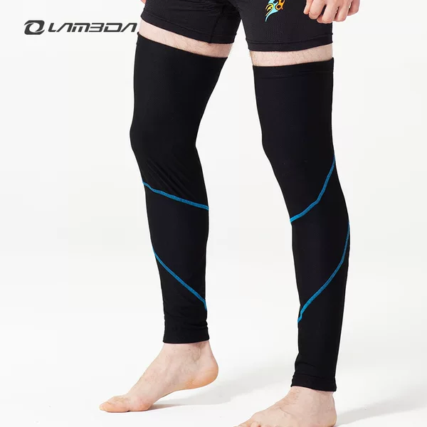 Lampada Summer Breathable Sun Protection Cycling Leg Covers Bicycle Sports Outdoor Leg Guards Knee Pads Basketball Running Fitness