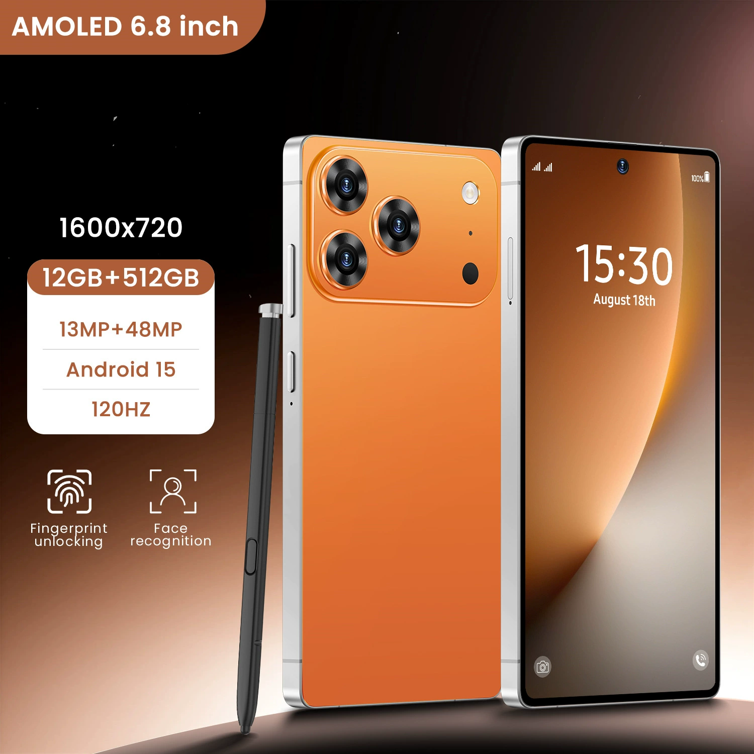 Горячий новейший продукт TK A17 ProMax кросс-border умный Android телефон 12+512GB источник заводская складская поставка