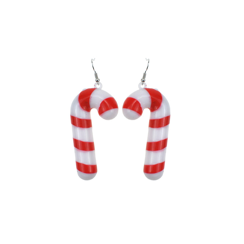 Christmas Simple Style Christmas Tree Plastic Festival Earrings 1 Pair display picture 26