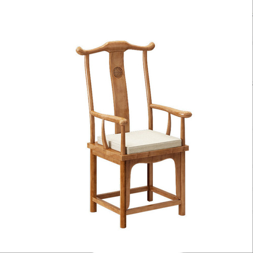 Wholesale solid wood chairs, Chinese-style office, hotel, retro round chairs, master chairs, living room, classical tea chairs, dining chairs, home use