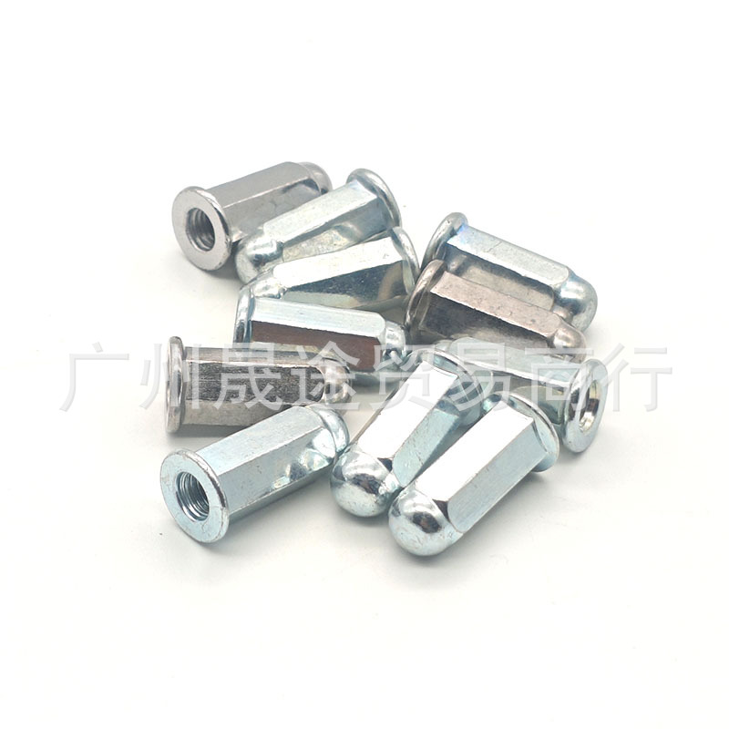 Exhaust pipe screw double male motorcycle cylinder head carburetor double exhaust pipe muffler double tooth screw cap