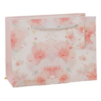 Подарочная сумка серии Creative Romantic Flower Sea, утолщенная белая картонная сумка, подарочная упаковка высокого смысла, в наличии