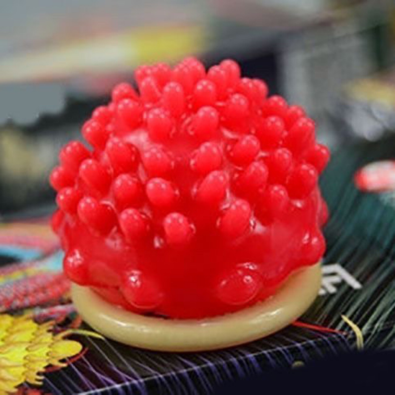 尘音批发成人用品情趣大花刺套大颗粒男用夫妻情侣爆款刺感