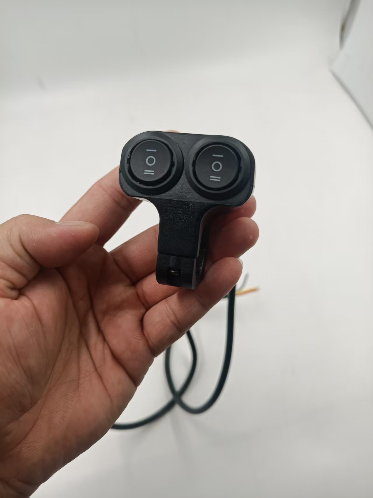 Motorcycle Aluminum Alloy Three-Speed High and Low Beam Two-In-One Headlight Switch Electric Vehicle Led Spotlight Power Control