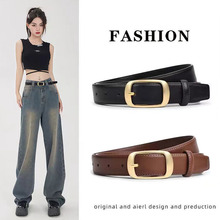 黑色针扣女士皮带学生百搭牛仔裤装饰腰带女日字扣裤腰带休闲百搭