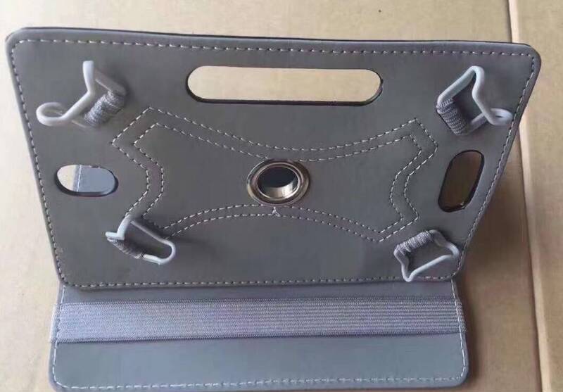Suitable for Tablet Computer 7 8 9 10.3inch Hole Rotating Protective Case/shell Factory Wholesale 8.4inch Pull Hook Leather Case