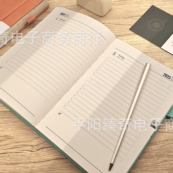 아마존 스케줄북 스트랩 노트북 도매 2025 일일 계획 시간 관리 계획 책 국경 간 책