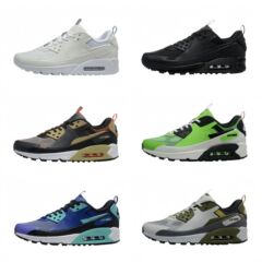 莆田ハイバージョン Max90 エアクッションシューズカップルモデル共同ブランドレトロスポーツシューズ男性と女性のランニングシューズ外国貿易卸売