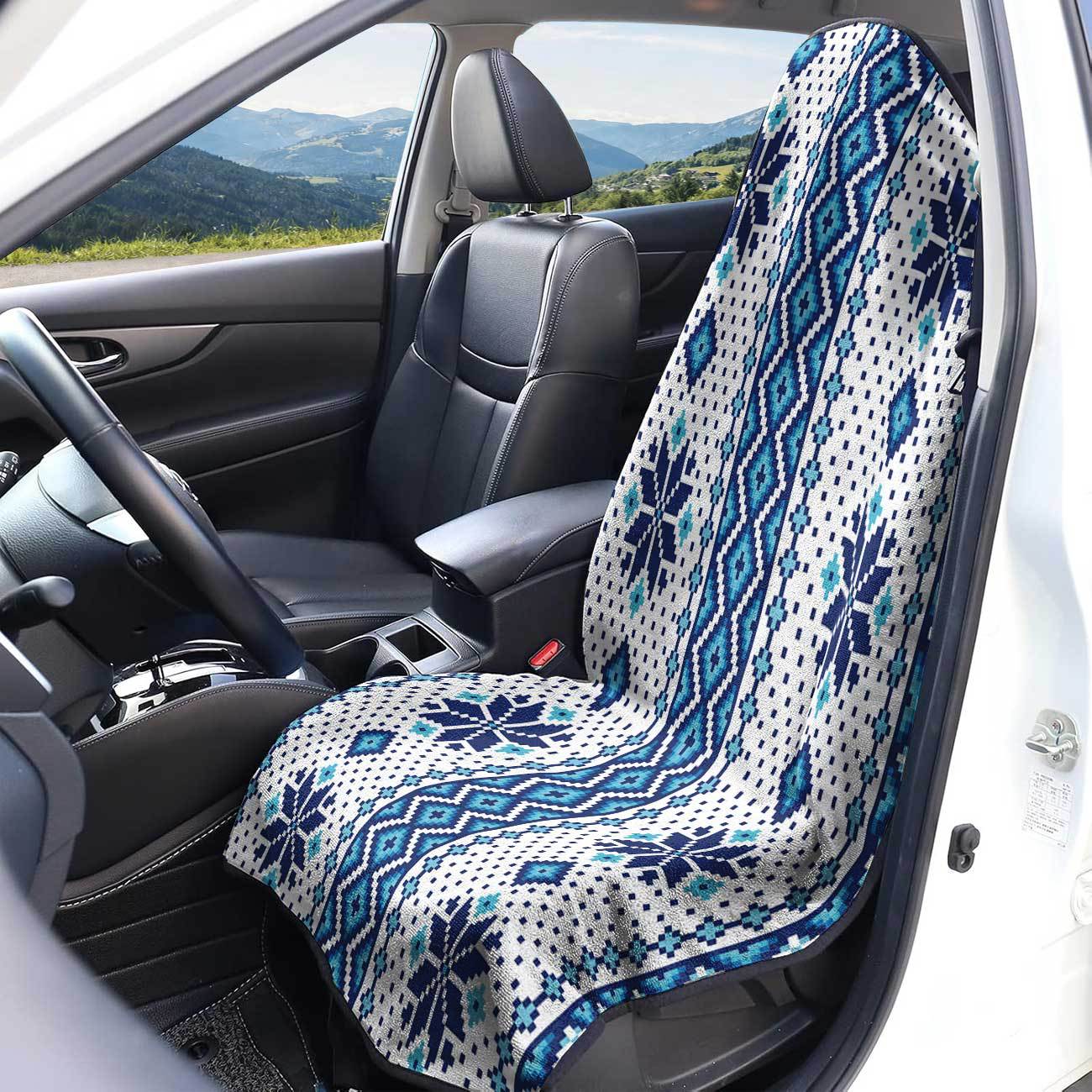 Car seat towel cover front seat protector suitable for gym and exercise, universal for all seasons, car use 31