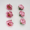 DIY Handmade Flower Ring Material Mori Sugar Box Gift Box Accessories Simulation Rose Head European -style Retro Camellia Bud