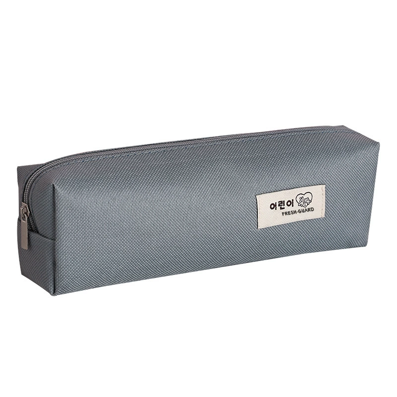 Square Pencil Case, Large Capacity Cute Design for Elementary & Secondary Students, Lightweight 0.03 kg