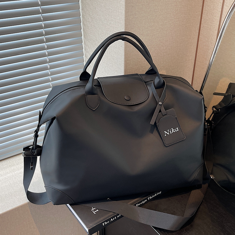 Large Capacity Short Trip Commuter Travel Bag For Women, Fashionable Lightweight Handbag For Travel, Luggage And Gym - Thumbnail 2