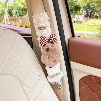 Seat belt shoulder pad, decoration