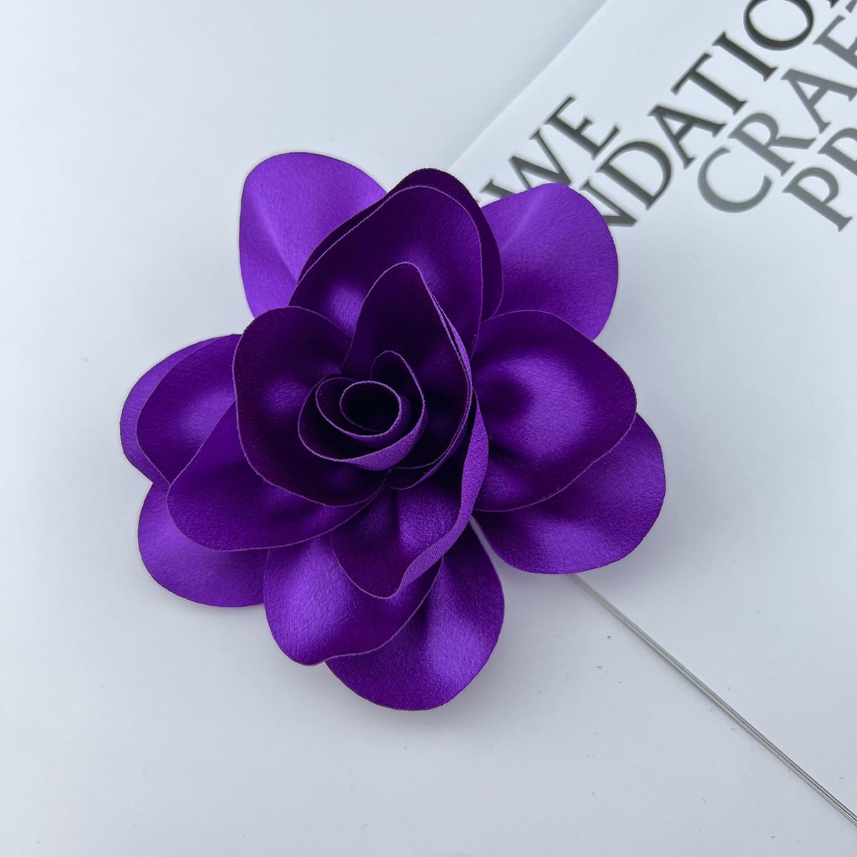 Elegante Glamour Flor Tela Mujeres Corsage display picture 7