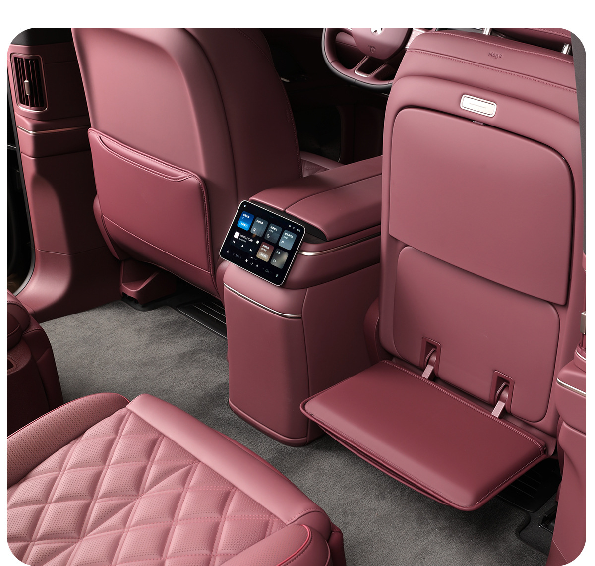 Suitable for 26 Models of Nio Es8 Seat Anti-Kick Pads, Footrest Protective Covers, Rear Seat Protection Interior Accessories