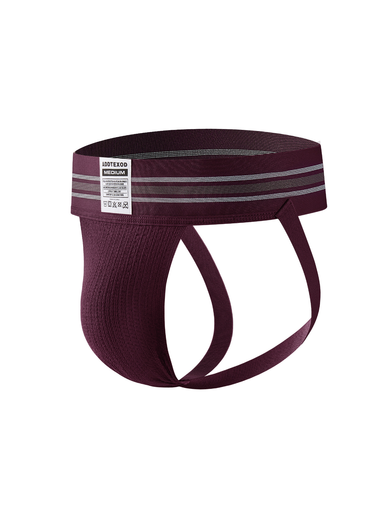 Pantalones en forma de T masculinos, cinturón ancho, bolsa de bolsa transpirable y elástica, caderas levantadas y pantalones deportivos vacíos, ropa interior doble Ding transfronteriza, Europa y los Estados Unidos