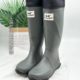 Japan wbjy wild bird will parent-child rain boots rain boots rubber waterproof outdoor fashion camping net red rubber shoes men