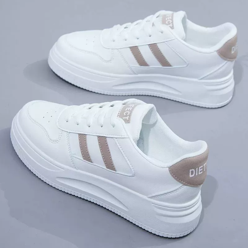 White shoes, universal footwear for elementary school students, sneakers, sports shoes for leisure, new collection