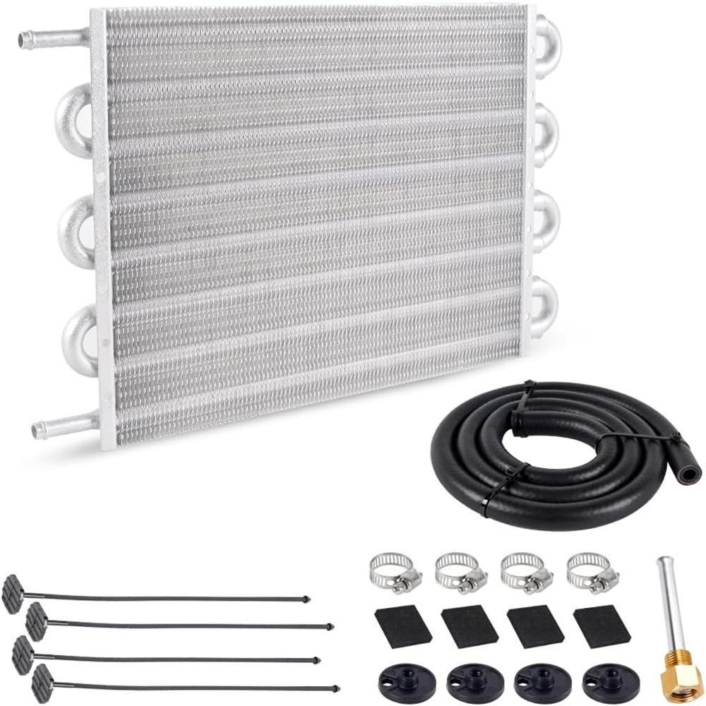 Cross-border special for automobile modification parts air conditioning exhaust tube condenser condenser tube universal oil cooler heat dissipation