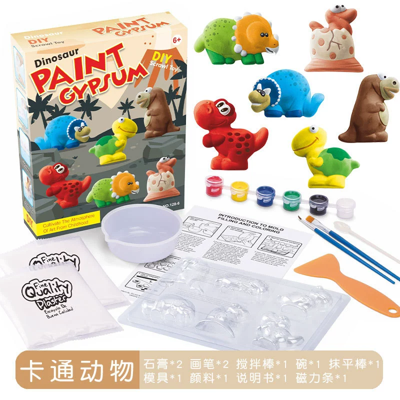 Детские игрушки каменный раскрашенный костюм для девочек креативная ручная работа DIY граффити нарисованная гипсовая кукла живопись камень