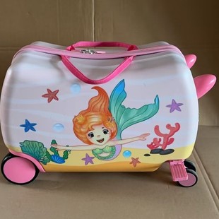 Children's Ride-On Suitcase 16inch Trolley Suitcase 18inch Horse Ride-On Suitcase Toddler Ride-On Toy Suitcase Luggage