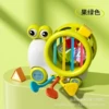 Игрушка-улитка, зелёный