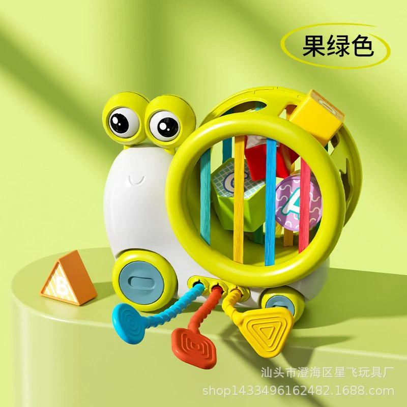 Развивающая игрушка Busy Ball Montessori — многосторонний сенсорный хвататель, раннее образование, 0.35 кг