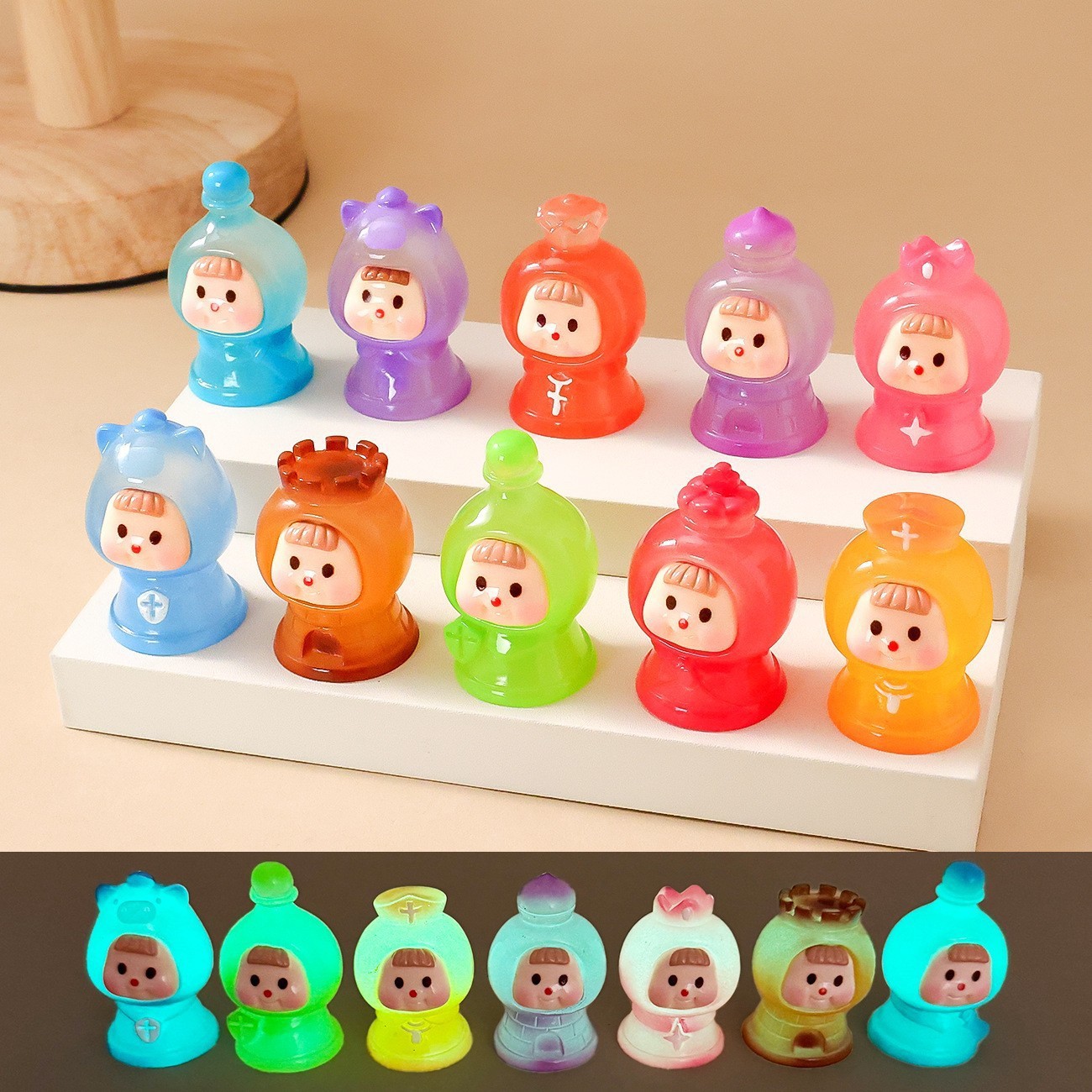 투명체스자매-[10스타일/세트] 단일가격