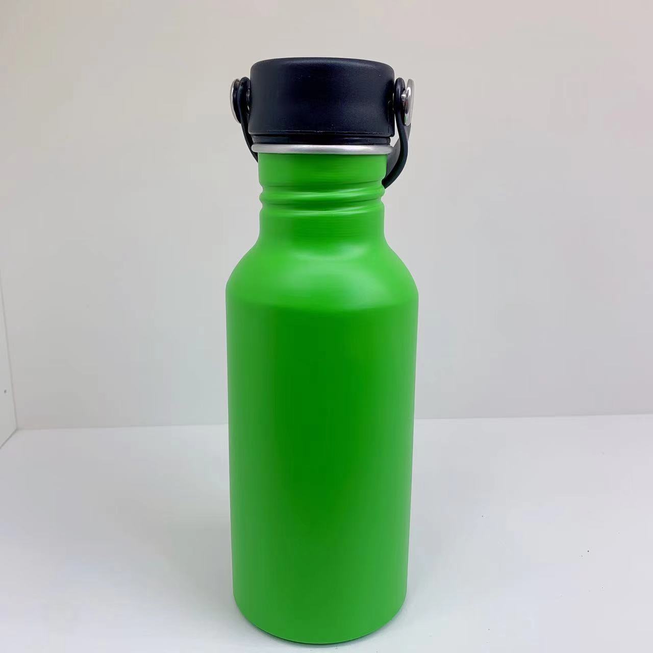 304 tazas de acero inoxidable hervidor deportivo portátil al aire libre de gran capacidad hervidor de acero inoxidable botella de boca americana de una sola capa