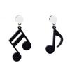 Acrylic asymmetrical universal fashionable earrings