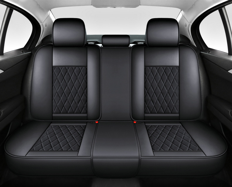 Cross-Border Foreign Trade Technology Fabric Car Seat Covers and Cushions, Universal for All Seasons, Full Surround Car Seat Covers and Cushions