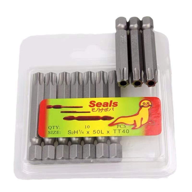 FUENTE fabricante sellos león marino de una sola cabeza de ciruela flor viento destornillador 50L 75L 100L 150L con agujero sin agujero