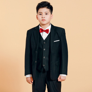 Chubby Children's Suit suit Boys' Dress Children's Plus Size Large Children's Suit Leap Students Piano Performance Suit