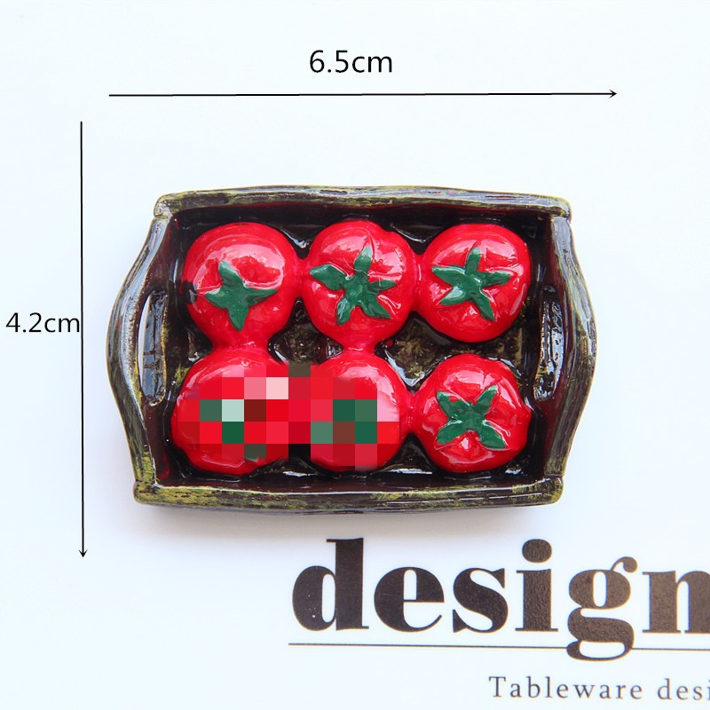 Nueva simulación cuerno pan hamburguesa cake resina grande juego de alimentos DIY refrigerador pegatina accesorios Ventas Directas la fábrica