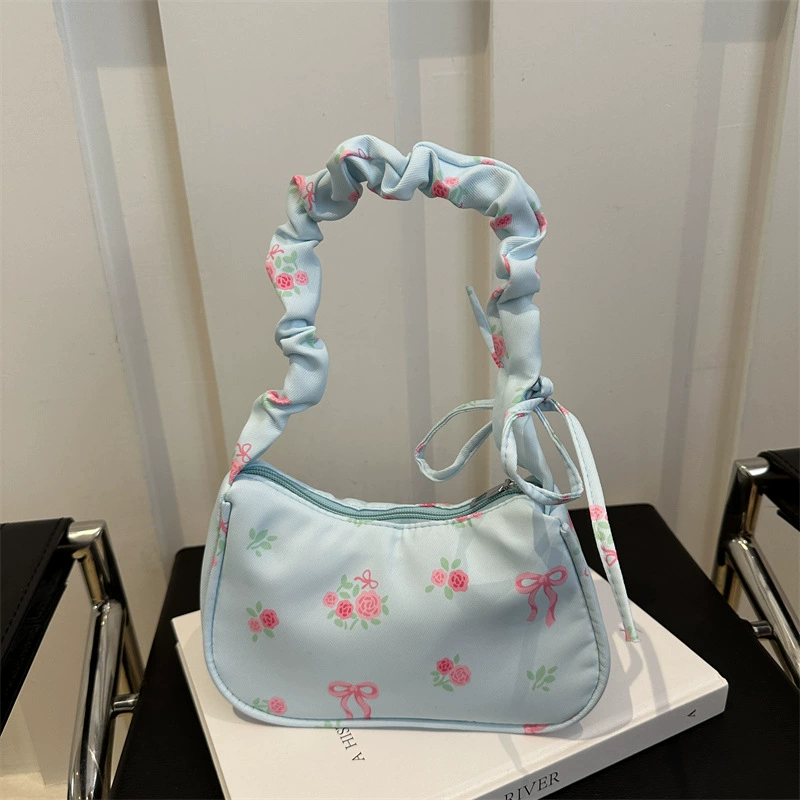 Small design handheld one-shoulder bag, drawstring