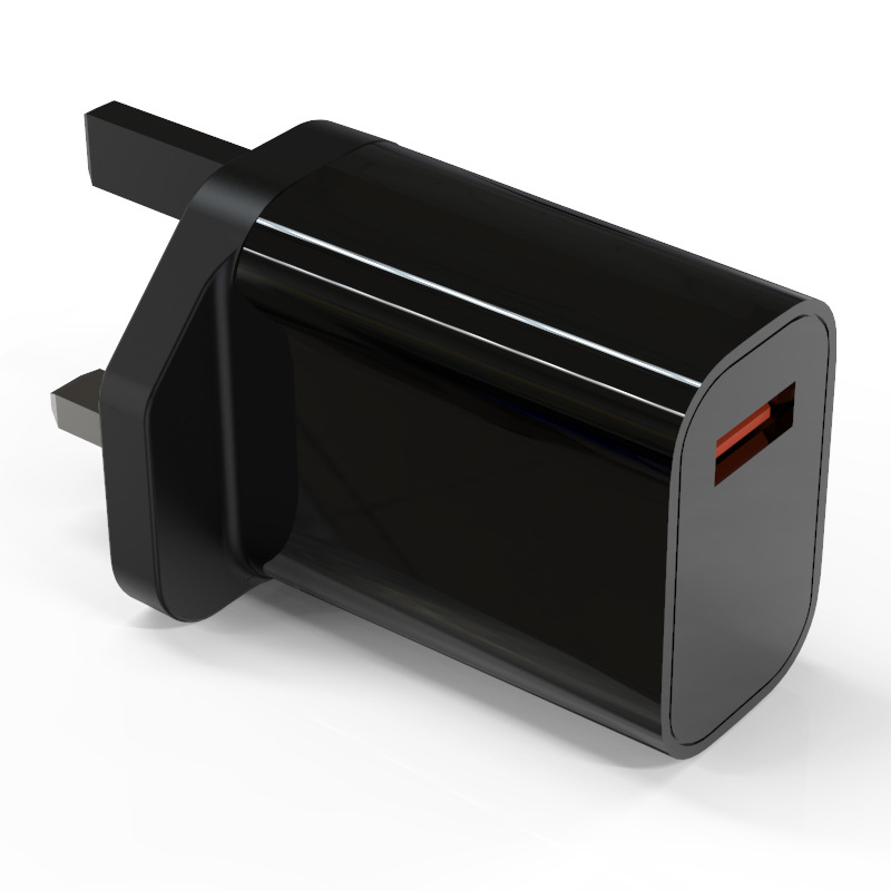 Qc25w cargador rápido estándar británico 30W cabeza de carga multifunción teléfono móvil UKCA certificado 27W carga rápida personalización de la cabeza