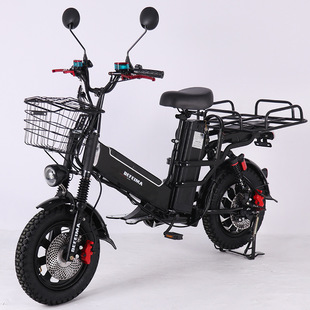 外賣電動車電動自行車長續航批發electricbike載重送貨二輪電動車