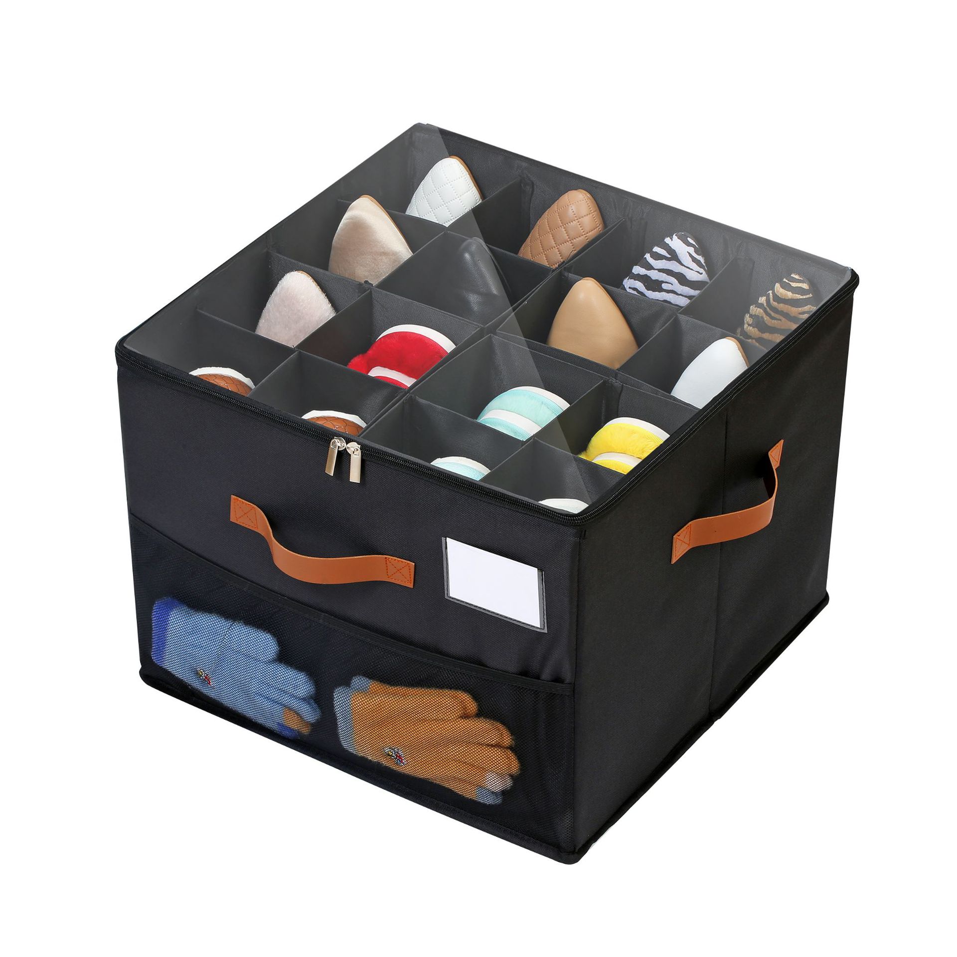 Caja de zapatos de almacenamiento de zapatos Artefacte de almacenamiento de zapatos Caja de almacenamiento de tela 16 Instalación gratuita Amazon de alta calidad