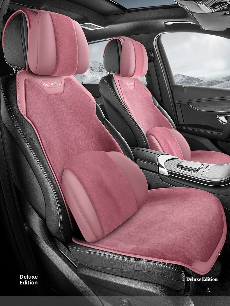Plush Cushion Half-Pack Seat Cover Velvet Car Seat Cushion Winter Seat Cover Cross-Border E-Commerce Hot Selling Car Seat Cushion
